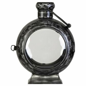 Kandelaar Alexandra House Living Zwart Glas Ijzer 21 x 40 x 29 cm 4