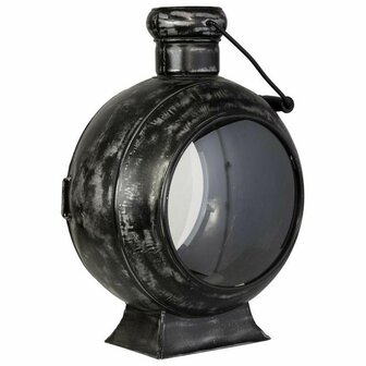 Kandelaar Alexandra House Living Zwart Glas Ijzer 21 x 40 x 29 cm 5