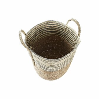 Mand DKD Home Decor Vezel (33 x 33 x 35 cm) (2 Stuks) 3