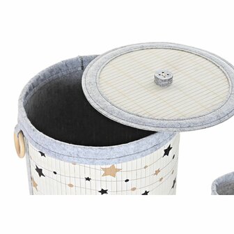 Mandenset DKD Home Decor Sterren Bamboe 36 x 36 x 50 cm (4 pcs) 2