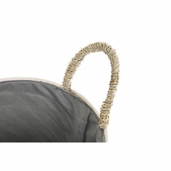 Mandenset DKD Home Decor Natuurlijk Katoen Pompons Natuurlijke Vezel (40 x 40 x 35 cm) 3