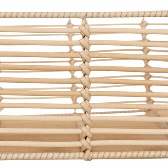 Mandenset Natuurlijk Hars 40 x 30 x 13 cm (3 Onderdelen) 5