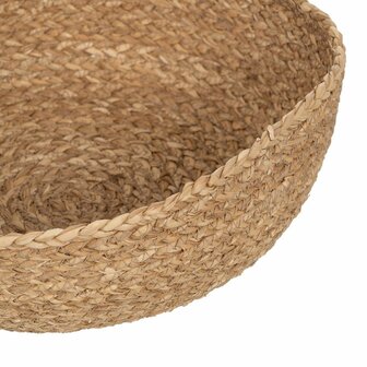 Decoratieve Mand Natuurlijke Vezel 34 x 34 x 11 cm (3 Stuks) 6