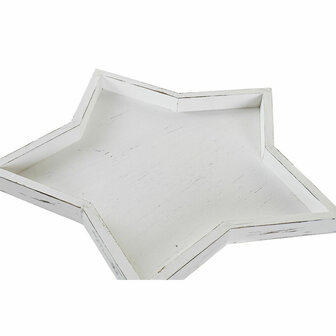 Tafeldecoratie DKD Home Decor 57 x 54 x 3 cm Wit Shabby Chic Decap&eacute; (3 Onderdelen) 2
