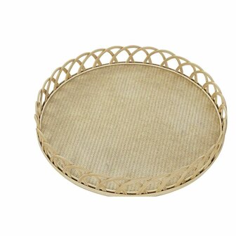 Tafeldecoratie DKD Home Decor Bruin Bamboe (58 x 58 x 9 cm) 3