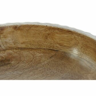 Tafeldecoratie DKD Home Decor Wit Donkerbruin 25 x 25 x 9 cm 3