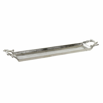 Tafeldecoratie Home ESPRIT Zilverkleurig Aluminium 69 X 13 X 5 cm 1