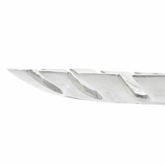 Tafeldecoratie Home ESPRIT Zilverkleurig Aluminium Modern Blad van een plant 38,5 x 28 x 3 cm 3