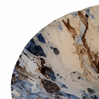 Tafeldecoratie Blauw Bruin 29 x 29 x 5 cm 2