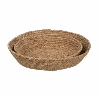 Tafeldecoratie Natuurlijk Natuurlijke Vezel 31 x 31 x 7 cm (2 Stuks) 2