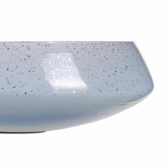 Tafeldecoratie Blauw Zilverkleurig Kristal 24 x 24 x 8 cm 4