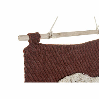 Wanddecoratie DKD Home Decor Rood Natuurlijk Boho 45 x 2 x 115 cm 2