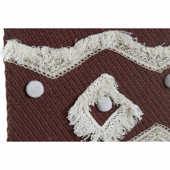 Wanddecoratie DKD Home Decor Rood Natuurlijk Boho 45 x 2 x 115 cm 3