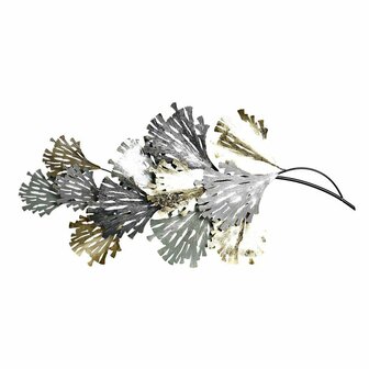 Wanddecoratie DKD Home Decor Grijs Gouden Metaal (65 x 10 x 134.6 cm) 1