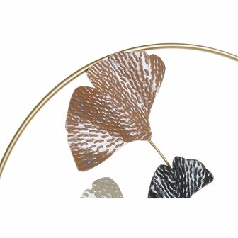 Wanddecoratie DKD Home Decor Gouden Metaal Terra cotta Blad van een plant (103,5 x 7 x 67 cm) 3