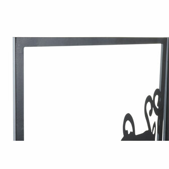 Wanddecoratie DKD Home Decor 3 Onderdelen Zwart Boomstructuur Metaal (105 x 1,3 x 91 cm) 3