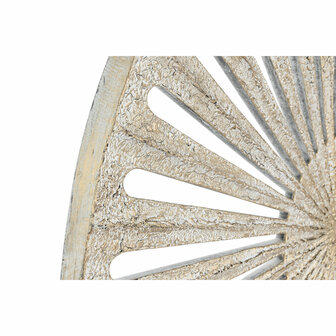 Wanddecoratie Home ESPRIT Wit Gouden Neoklassiek 91 x 3 x 91 cm 2