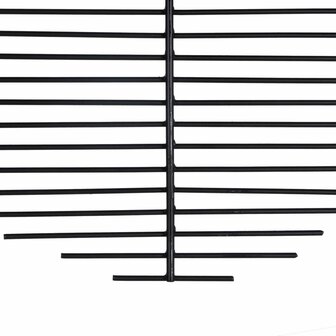 Wanddecoratie Kristal Zwart Metaal 5