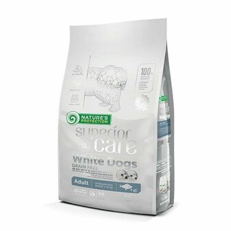 Voer NATURE&amp;apos;S PROTECTION Superior Care White Dogs Vis 1,5 Kg 1