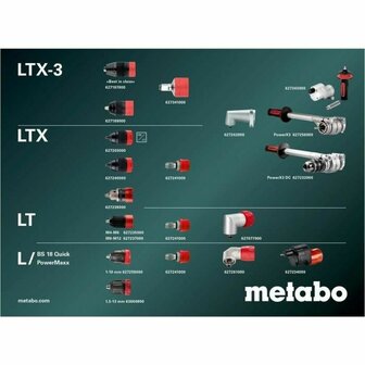 Schroevendraaier Metabo BS 18 LT BL Q 60 Nm 5