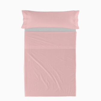 Beddengoedset HappyFriday BASIC KIDS Licht Roze Bed van 105 2 Onderdelen 1