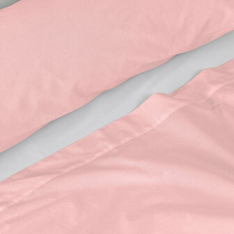 Beddengoedset HappyFriday BASIC KIDS Licht Roze Bed van 105 2 Onderdelen 3