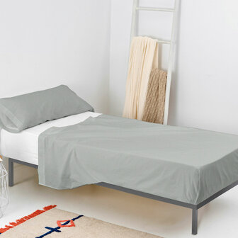 Beddengoedset HappyFriday BASIC KIDS Grijs Bed van 105 180 x 270 cm 2 Onderdelen 2