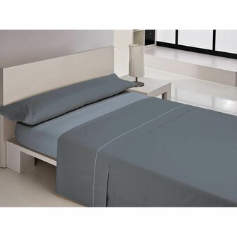 Beddengoedset Libela VEGAS Grijs Bed van 180 1