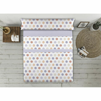 Beddengoedset Happy Home TARIFA AH Mauve Bed van 90 1