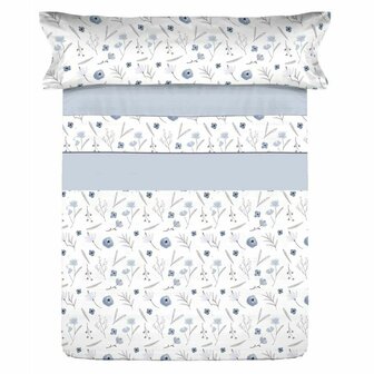 Beddengoedset Tejidos Reina Blauw Bed van 105 1
