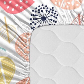 Onderlaken HappyFriday MOSHI MOSHI Multicolour 60 x 120 x 14 cm 3