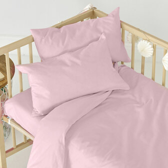 Onderlaken HappyFriday BASIC KIDS Licht Roze 60 x 120 x 14 cm 4