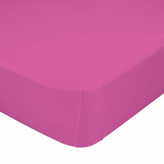 Onderlaken HappyFriday BASIC KIDS Fuchsia 70 x 140 x 14 cm 1