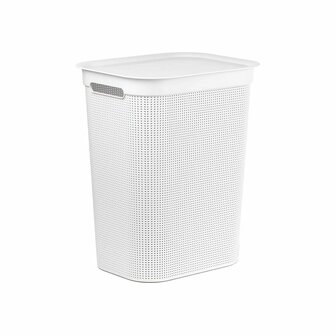 Wasmand Rotho Brisen Wit 50 L Plastic 1