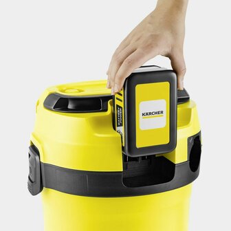 Snoerloze Stofzuiger K&auml;rcher 1.628-551.0 Geel Zwart 225 W 3