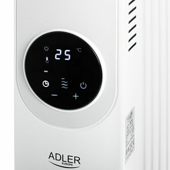 Olieradiator Adler AD 7826 Wit 2500 W 4