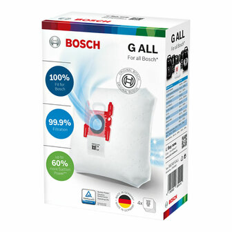 Stofzuigerzak BOSCH BBZ41FGALL (4 Stuks) 2