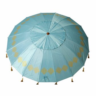 Parasol Blauw 220 cm UPF 50+ 1