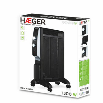 Verwarming Haeger MH-15B.007A 1500 W Zwart 2