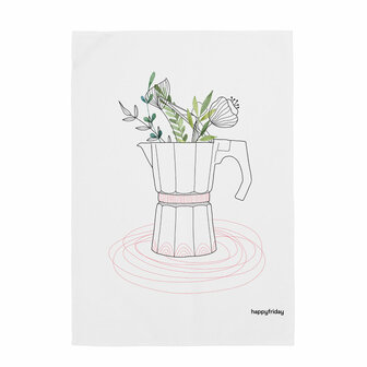 Keukendoek HappyFriday Breakfast Multicolour 70 x 50 cm (2 Stuks) 2