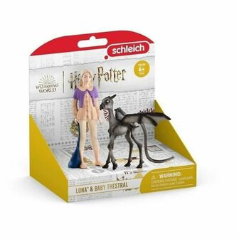 Actiefiguur Schleich Luna Lovegood &amp; Baby Thestral Modern 2