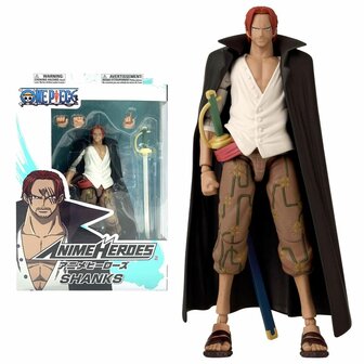 Actiefiguur One Piece Bandai Anime Heroes: Shanks 17 cm 1