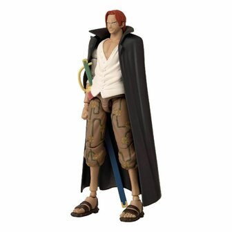 Actiefiguur One Piece Bandai Anime Heroes: Shanks 17 cm 5