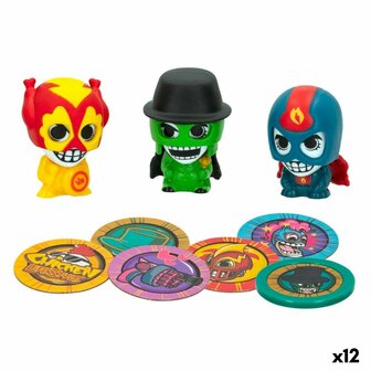 Actiefiguur Eolo Super Masked 3 x 4,5 x 3,5 cm (12 Stuks) 1