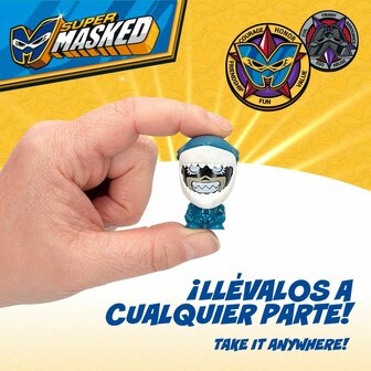 Actiefiguur Eolo Super Masked 3 x 4,5 x 3,5 cm (12 Stuks) 5