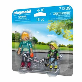 Playset Playmobil 71209 13 Onderdelen Hockeyspeler Duo 2