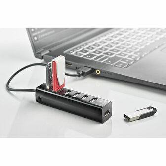 USB-HUB NGS IHUB7 TINY Zwart 3