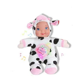Babypop Reig Muzikale Knuffel 35 cm Koe 1