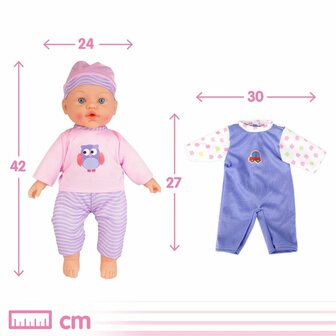 Babypop Colorbaby 2 Stuks 24 x 42 x 11 cm 7