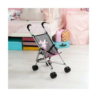 Poppenwagen Reig Paraplu Grijs Fee 4